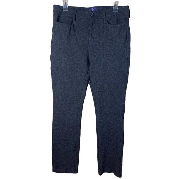 NYDJ Not Your Daughters Jeans Gray Career Pants Size 10 Lift Tuck Technology - Picture 1 of 11